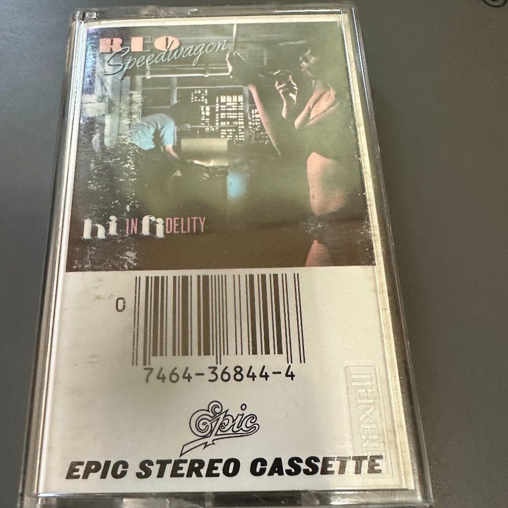 REO Speedwagon Hi Infidelity 1980 Cassette Epic Records
